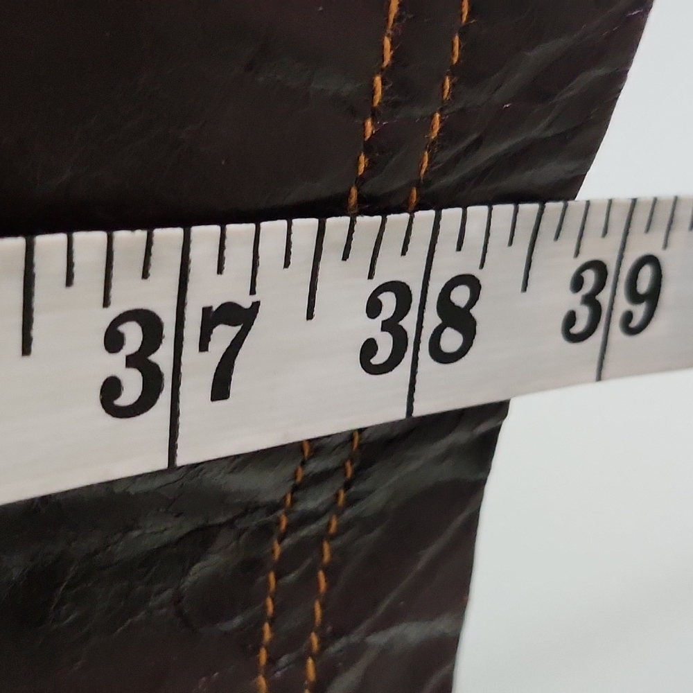 Genuine Leather Lined Coat - Picture 7 of 17